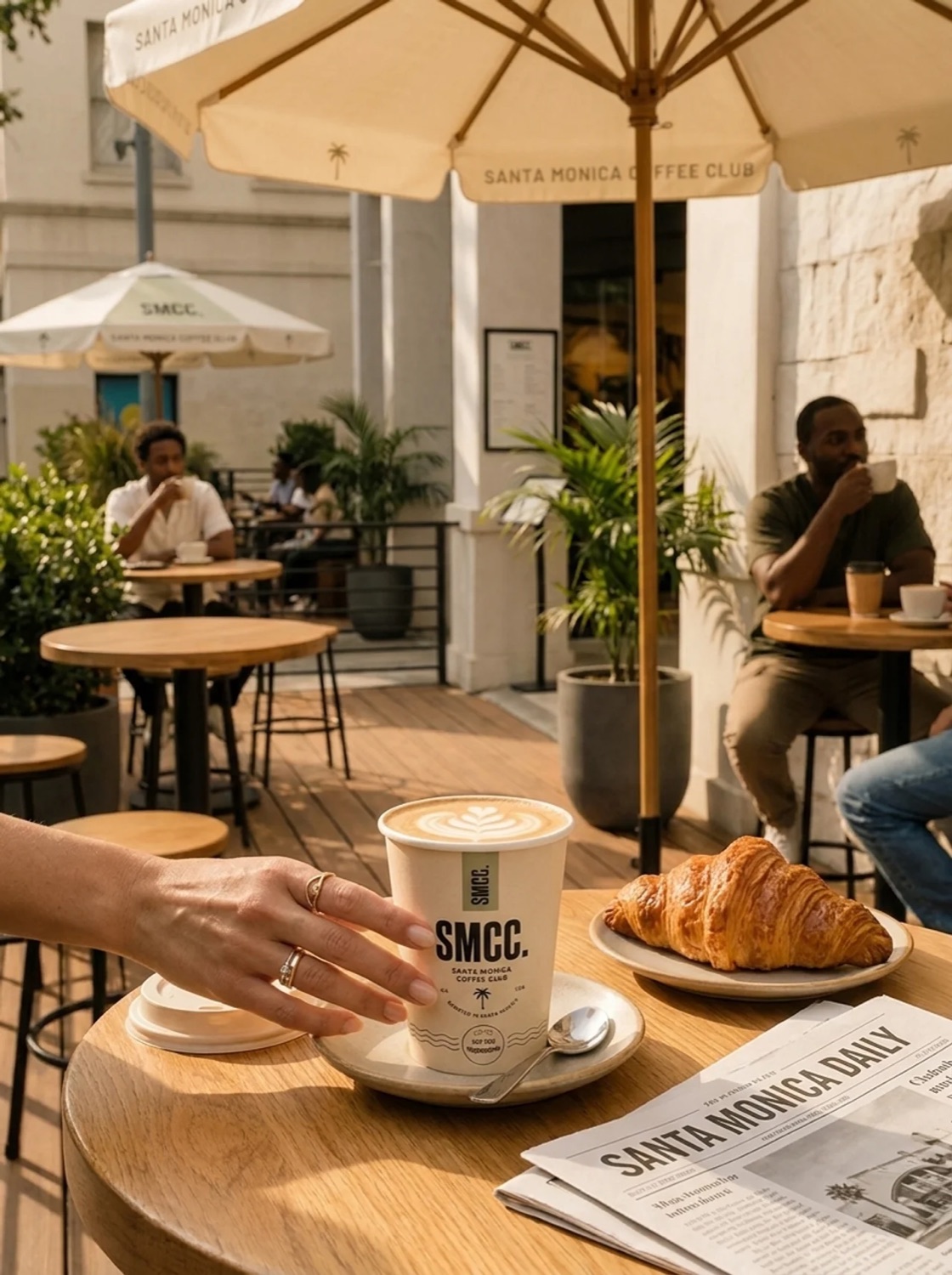 Coffee at SMCC. - Santa Monica