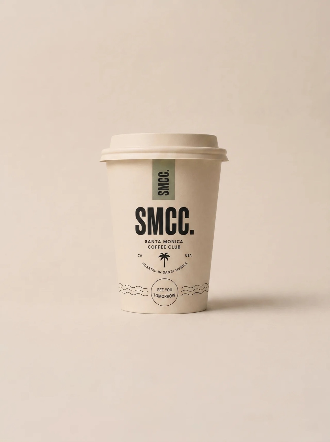 SMCC. branded coffee cup